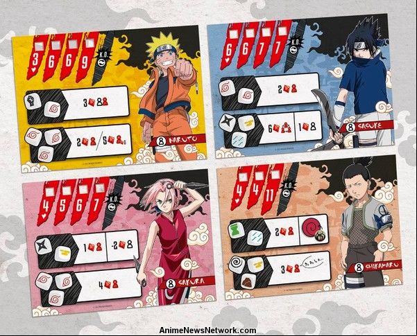 Naruto: Ninja Arena Boards